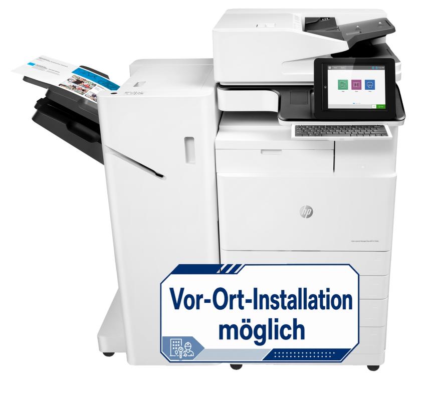 HP Color LaserJet Managed Flow MFP E77830z incl. Stapler/Hefter/Finisher Y1G18A